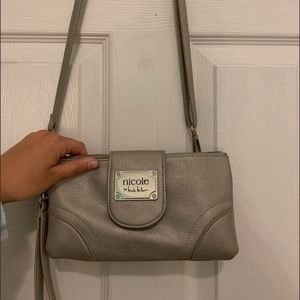 Silver Crossbody Purse